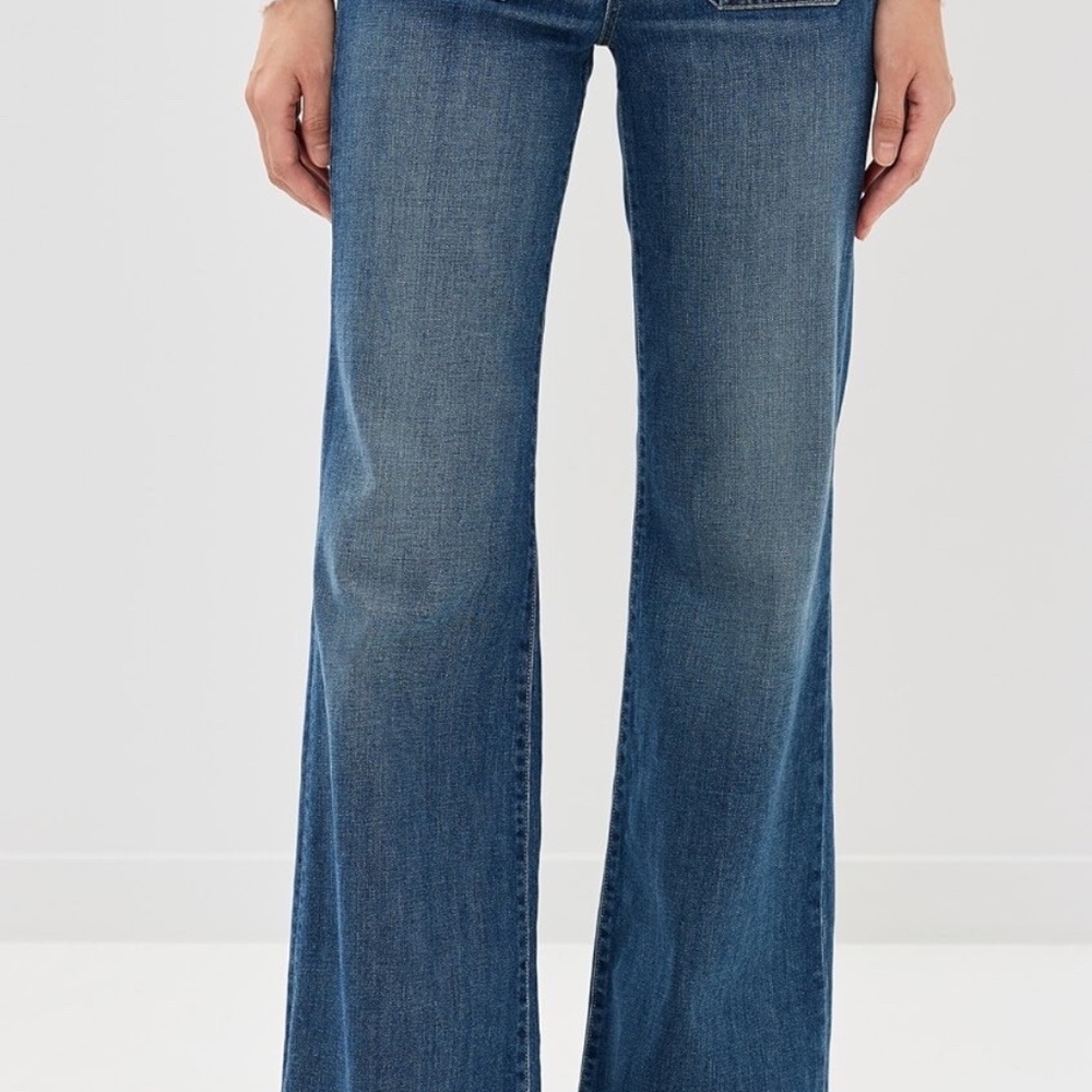 Nili Lotan Florence Wide Leg Jeans Dark Size 25- Never Worn